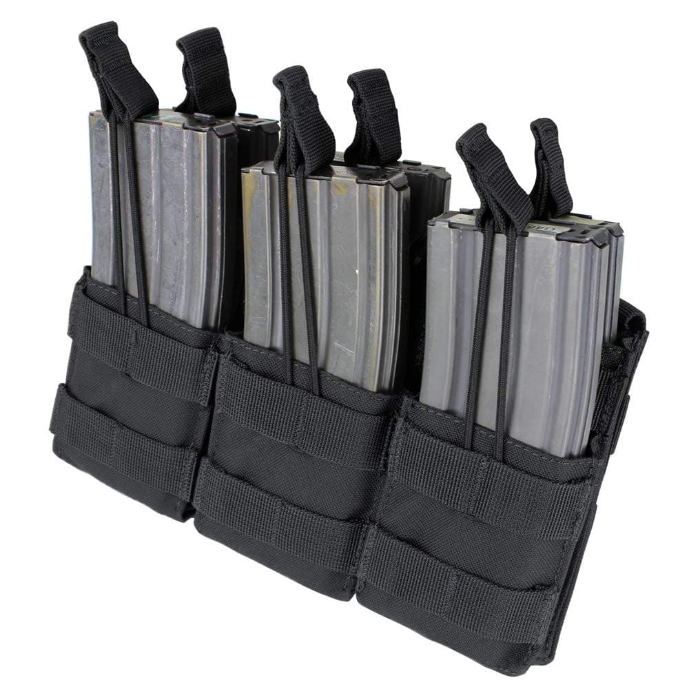 Triple Stacker M4/M16 Mag Pouch Black