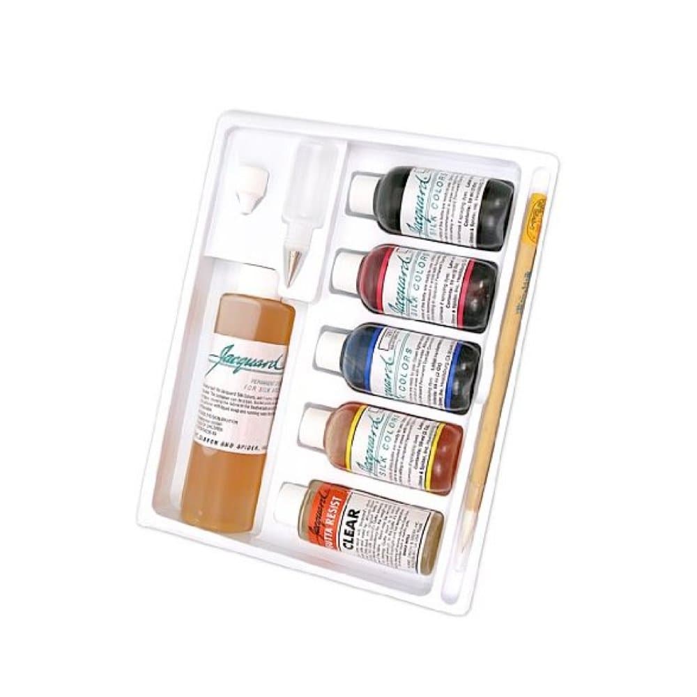 Jacquard Silk Color Kit dyes and instructions, Multi