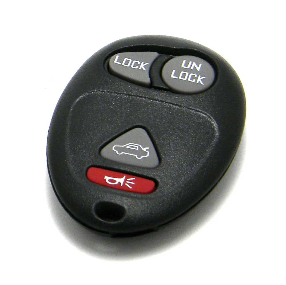 OEM Electronic 4-Button Key Fob Remote Compatible with Buick Oldsmobile Pontiac (FCC ID: L2C0007T, P/N: 10335582, 10335582-88)