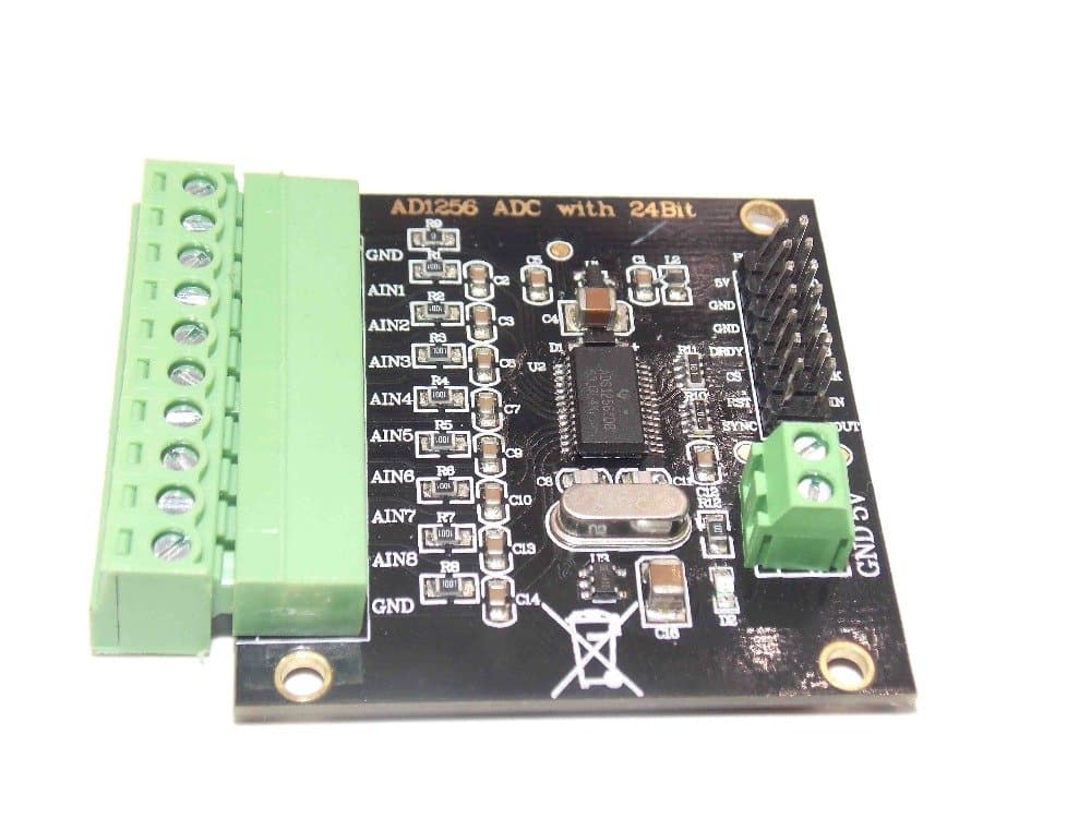 ADS1256 Multi-Channel high Precision AD Module Analog to Digital Converter 24 bit Data Output Rate ADC 30K