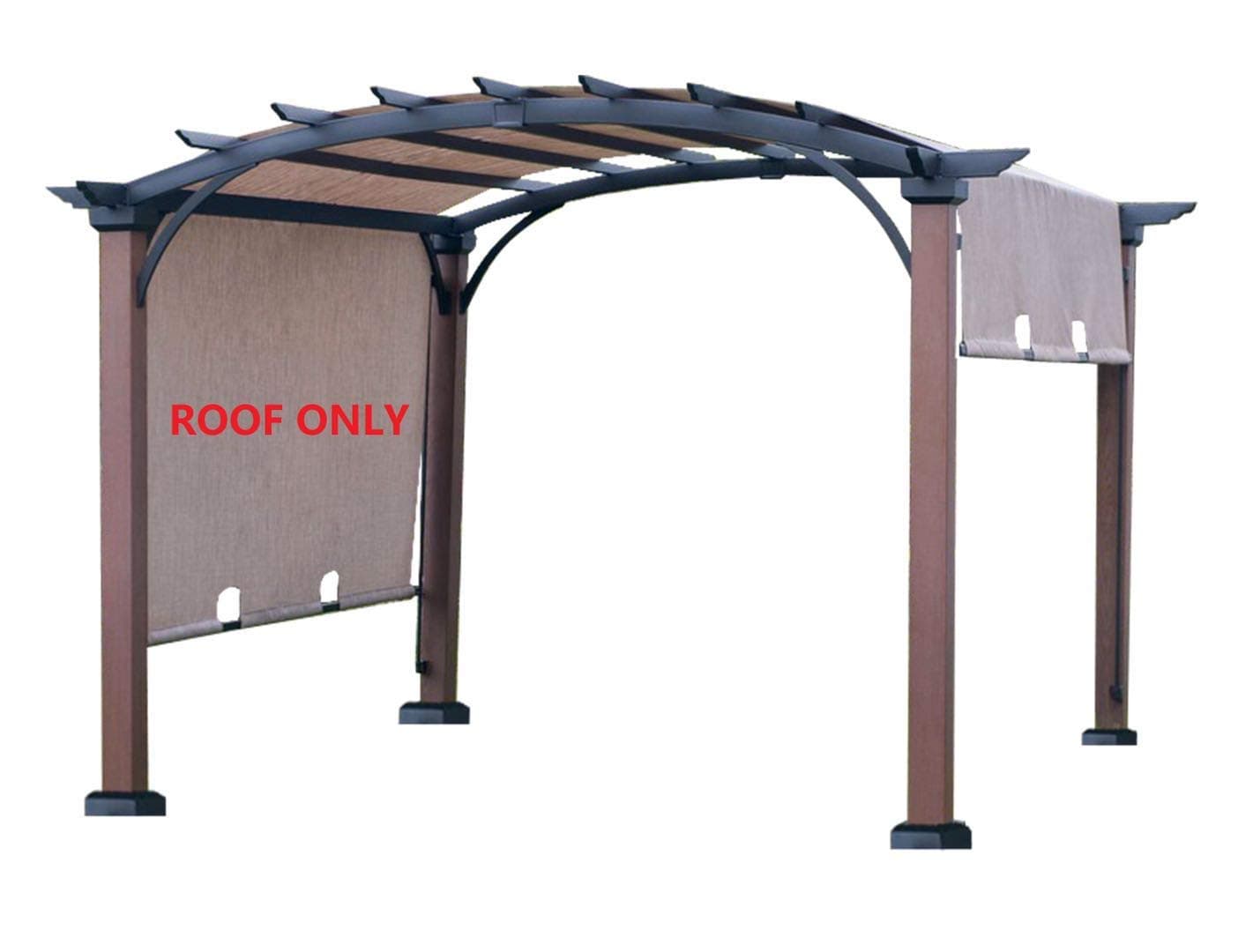 Replacement Sling Canopy (with Ties) for the Lowe's Allen + roth 10 ft x 10 ft Tan/Black Material Freestanding Pergola #L-PG152PST-B (Size: 200" (L) x 103" (W))