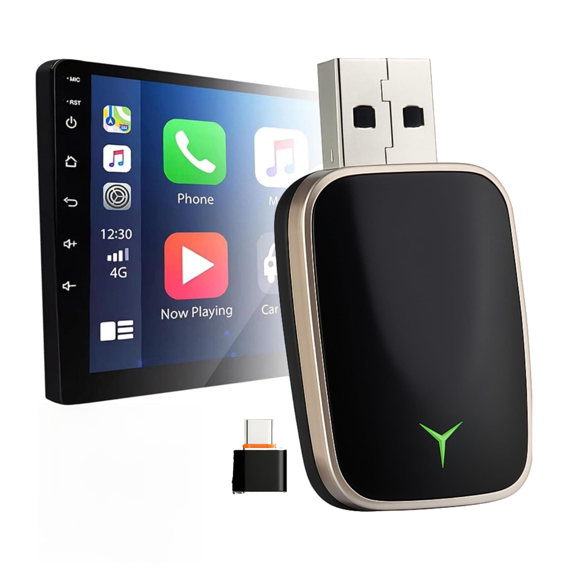 - Wireless CarPlay & Android Auto Adapter 2-in-1 | Convert Wired CarPlay to Wireless Android Auto | Bluetooth 5.3 + Dual-Band 5GHz WiFi | Auto Reconnect, Plug & Play Wireless