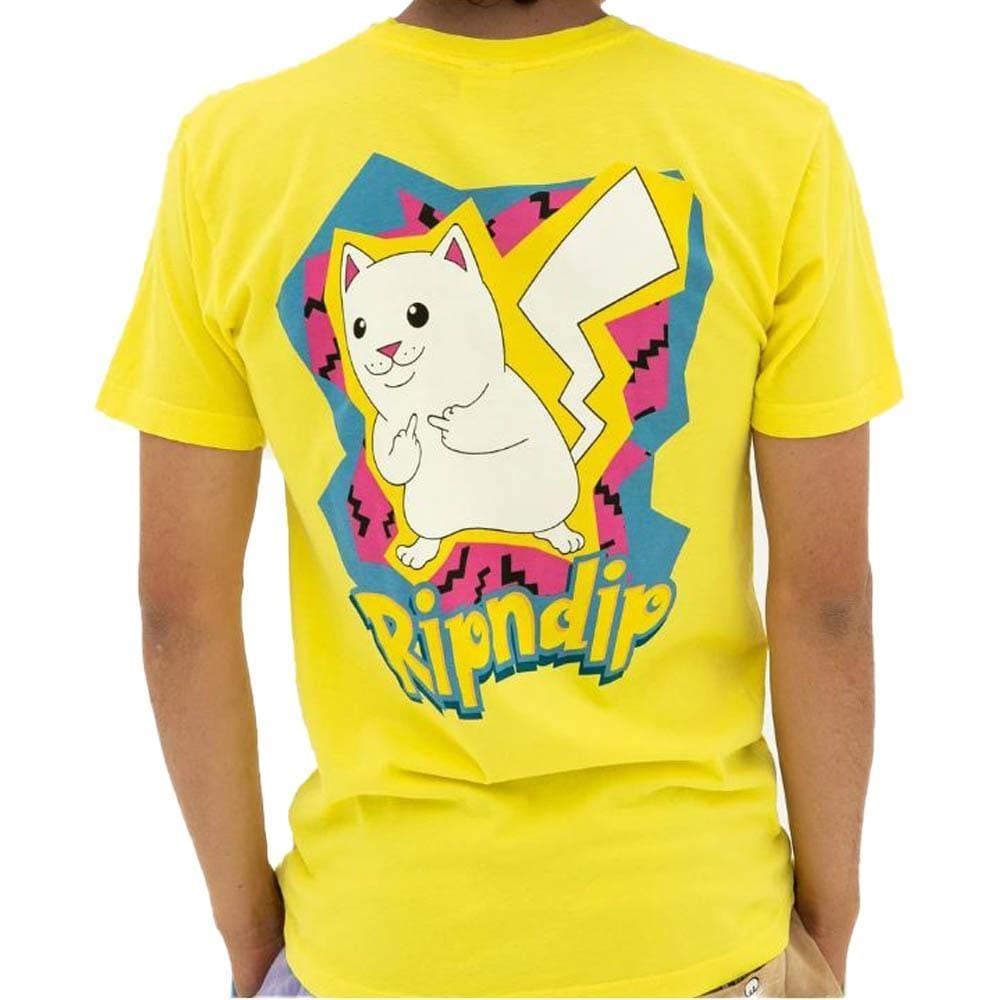 RIPNDIP Catch Em All Tee Yellow