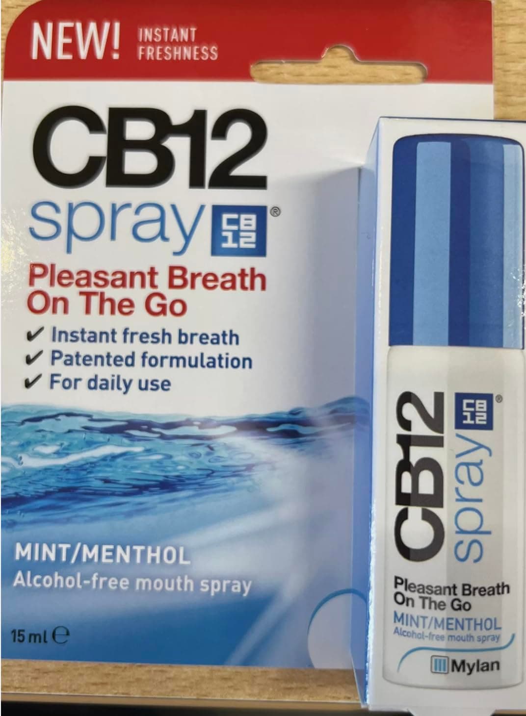 CB12 Spray 6 Pack, 15ml x 6