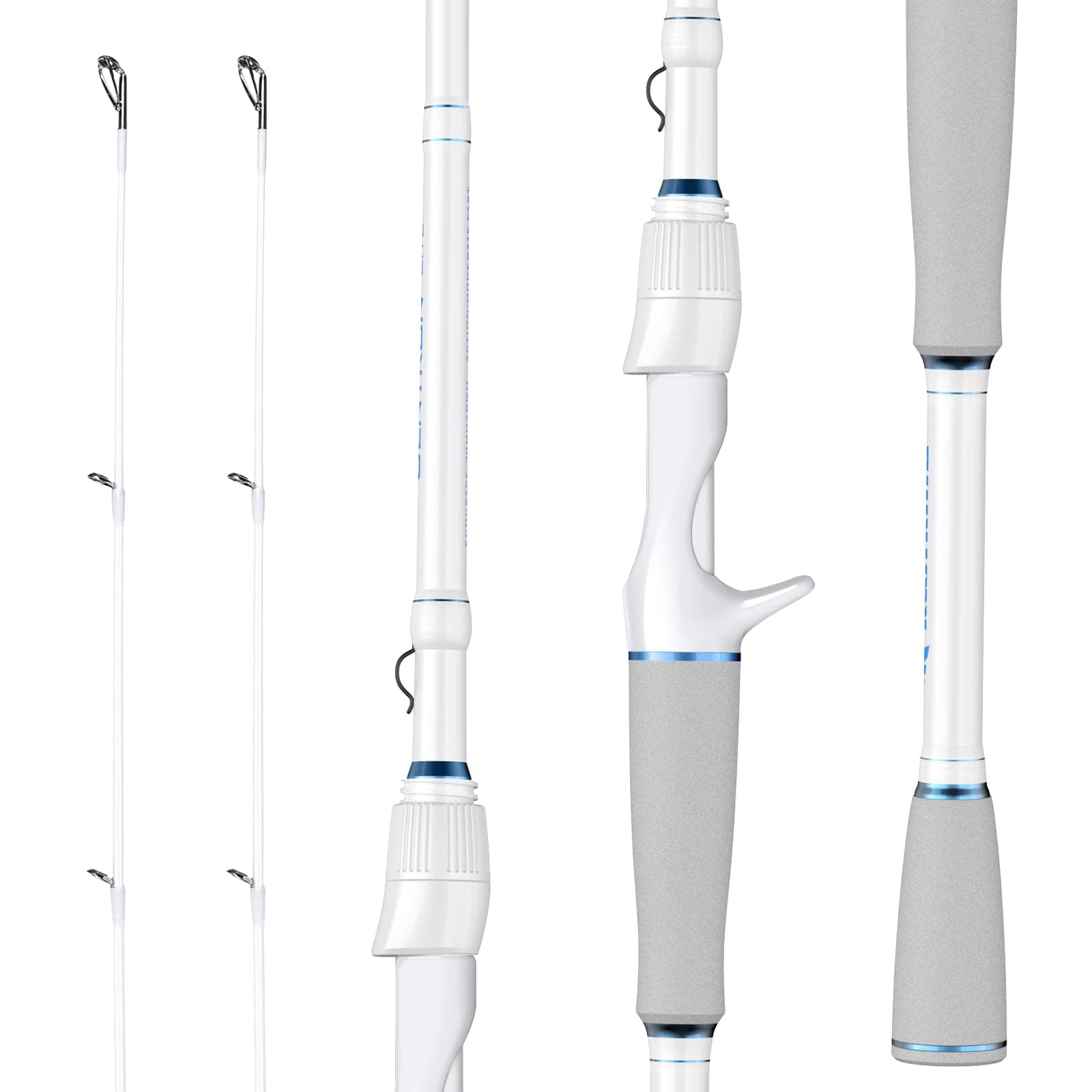 KastKing Centron Lite Twin Tip Casting Rods,7'0", Mod Fast, Med Heavy