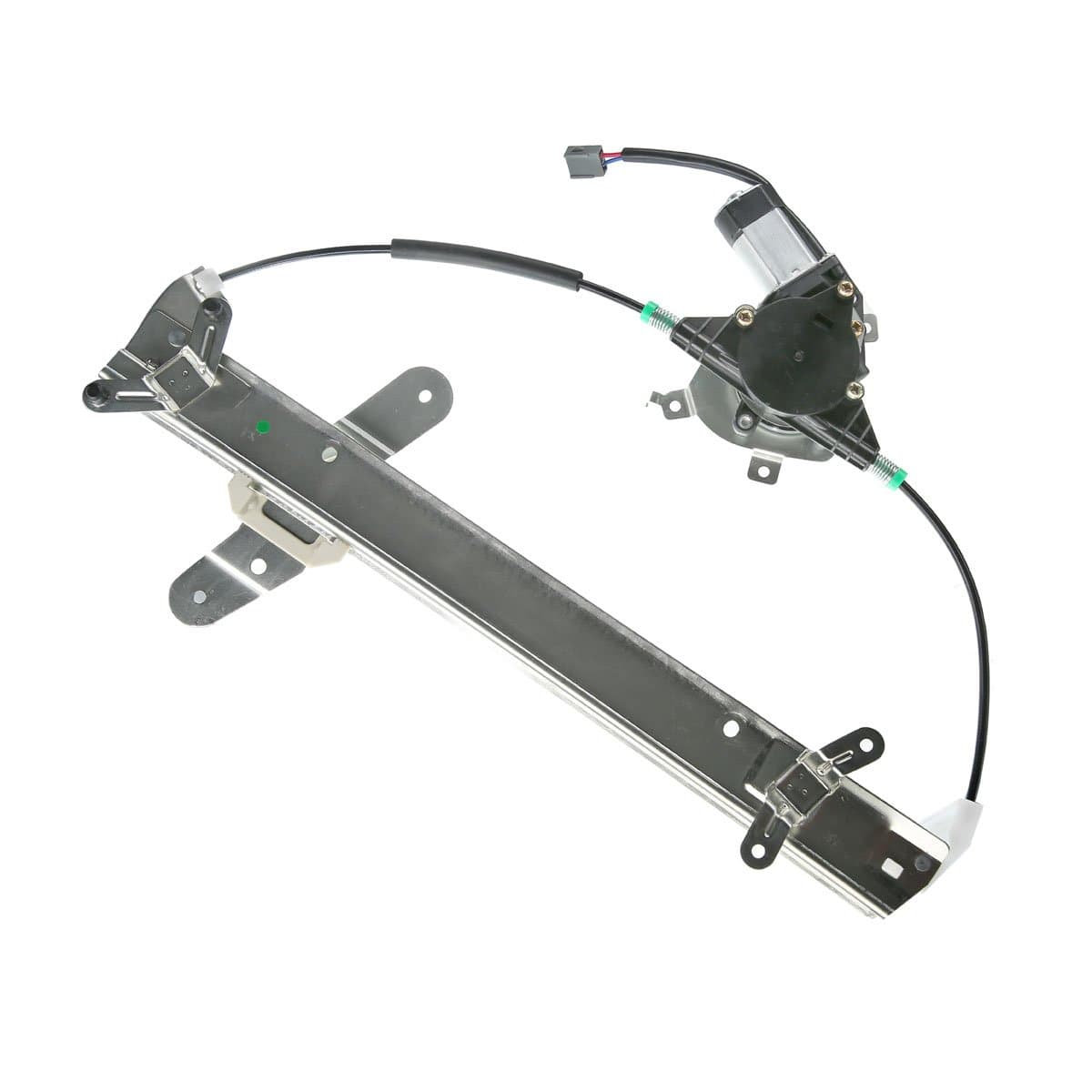 YHTAUTO Front Driver Side Power Window Regulator With 2-Pin Motor Assembly for Lincoln Town Car 1998-2011, Sedan/Limousine