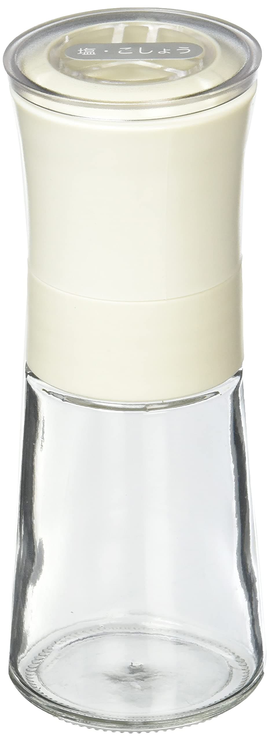 Risu Pepper Mill, Salt Mill, White, 2.7 fl oz (80 ml), Black Pepper, 1.4 oz (40 g), Liberalista, Pepper & Salt Mill, S