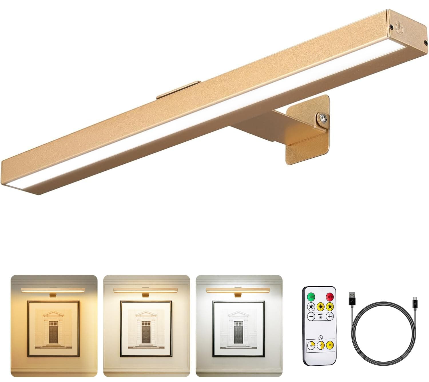 16inch Rechargeable Picture Light