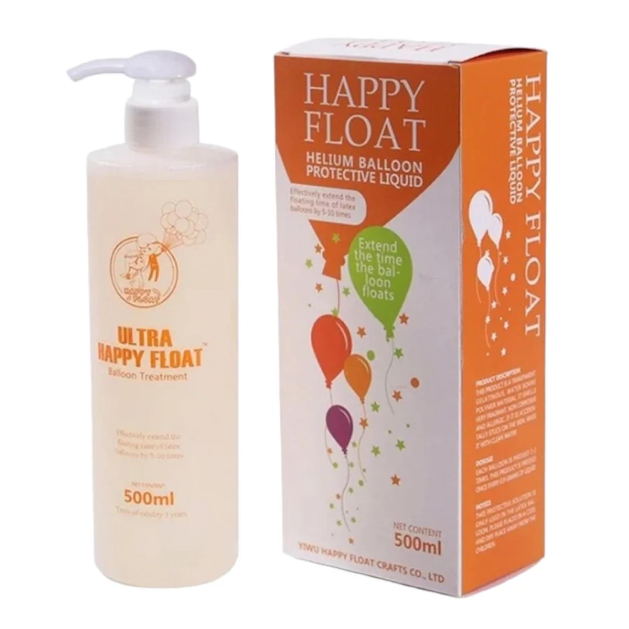 Party with Emma Helium Balloons Float Time Extender Ultra Float for Balloons Helium Balloon Your Latex will Stay Up (500ml)