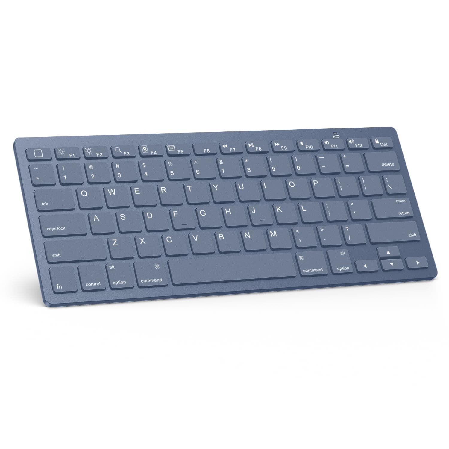 OmotonBluetooth Keyboard Compatible with iPad 10th Generation, iPad 10.2 (9th/8th/7th), iPad Pro 13/12.9/11 inch, iPad Air/Mini and More iOS Devices, Blue