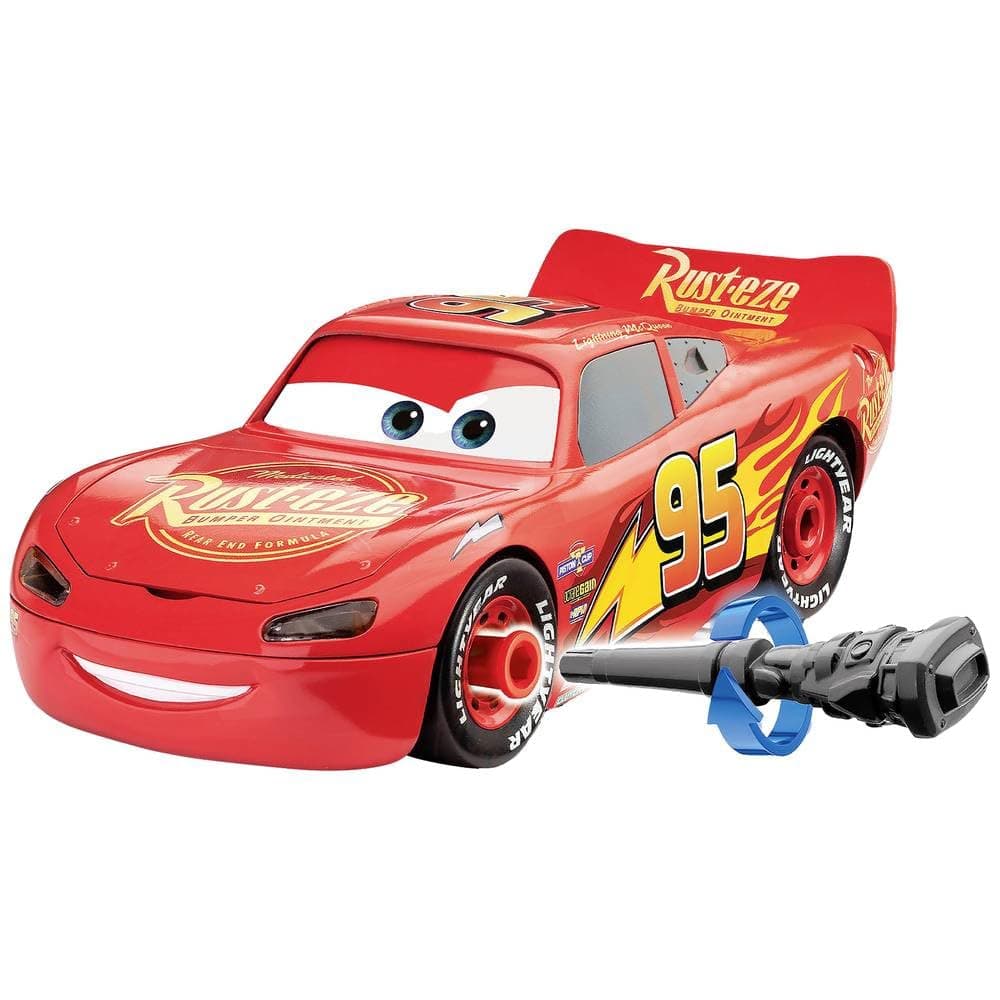 Revell 00920 First Lightning McQueen Disney Cars (Light & Sound) 1:20 Scale, Red