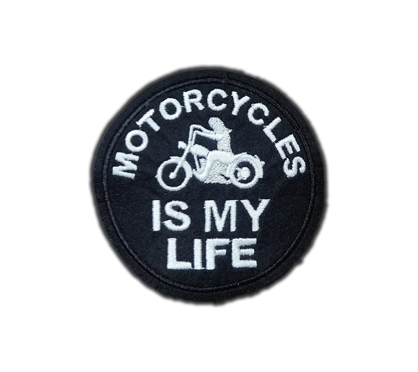 Motorcycles is My Life Embroidered Patch