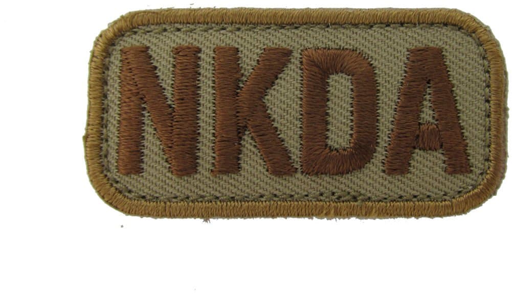 NKDA Morale Patch (Desert (Tan))