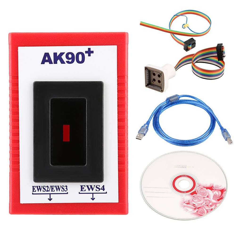 Key Programmer Tool, AK90+ Auto Key Programmer V3.19 Match Diagnostic Tool for EWS AK90 Key-PROG