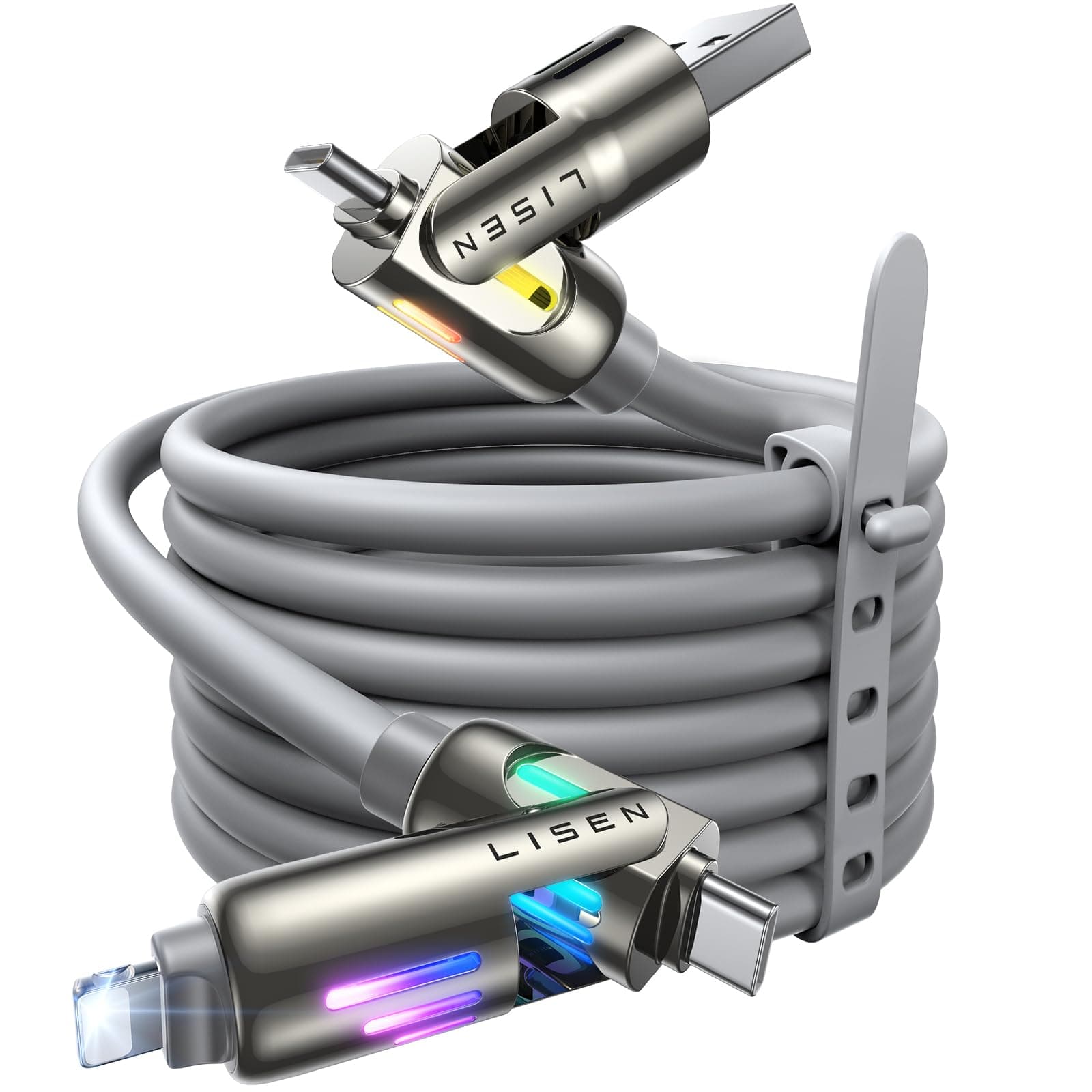 LISEN 240W Chubby USB C Cable