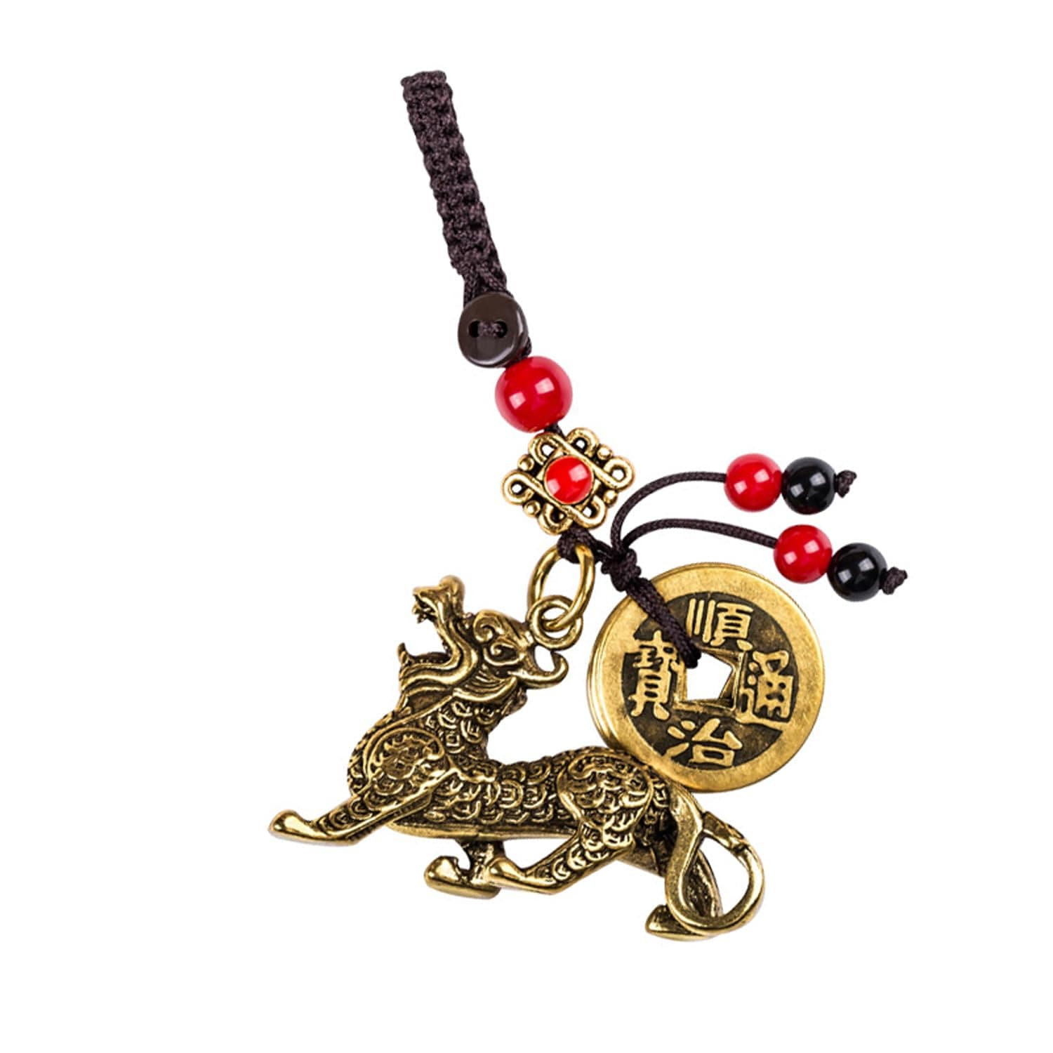 Lucky Qi Lin Keychain