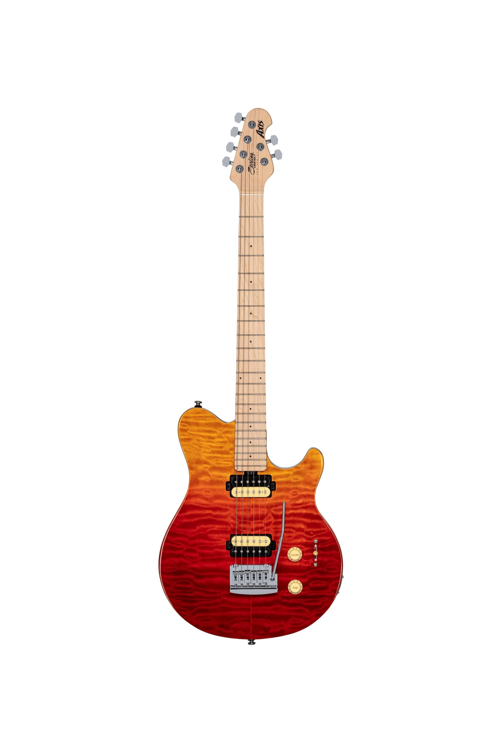 AXIS IN QUILTED MAPLE SPECTRUM RED-STERLING