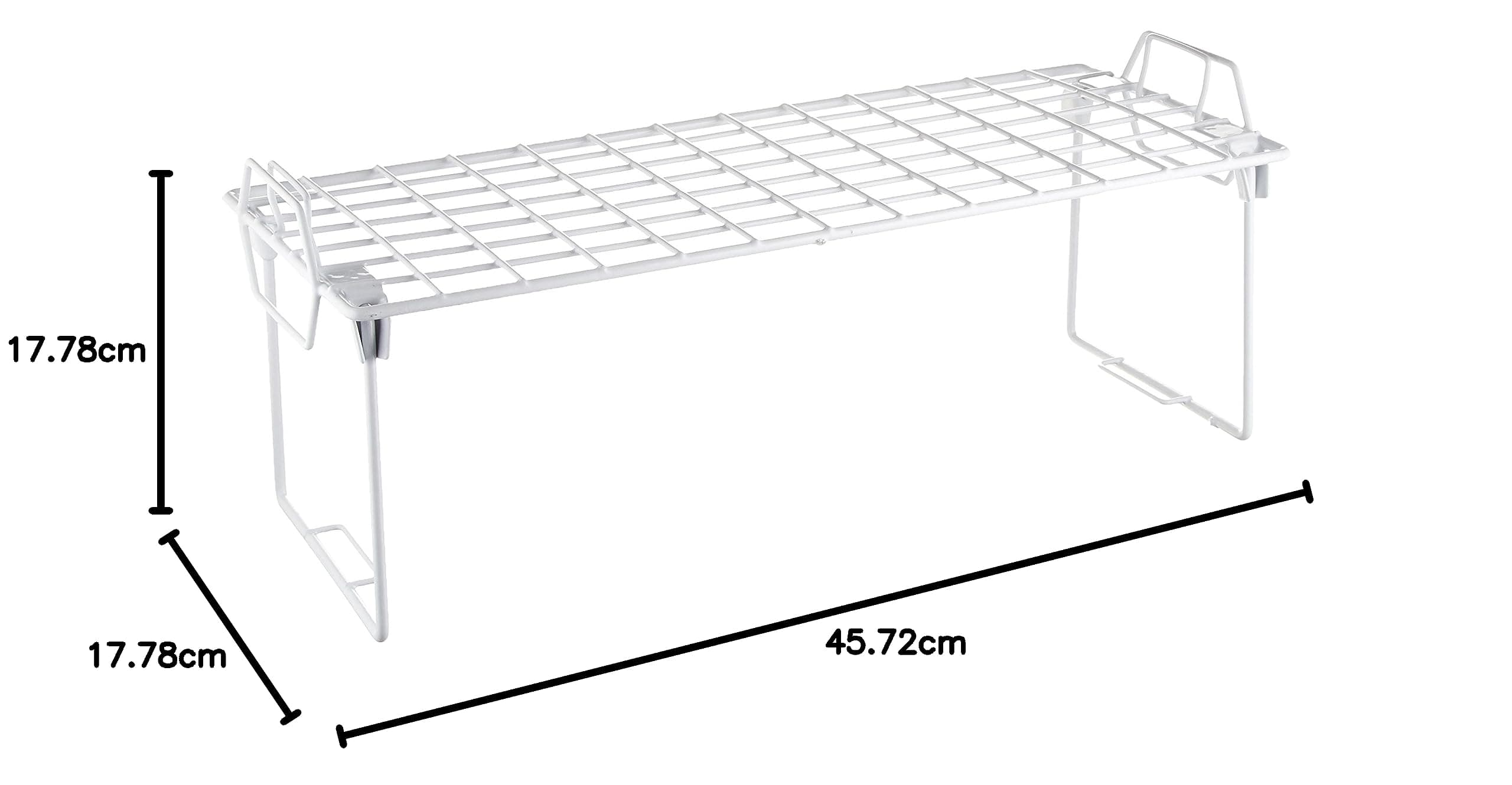 Whitmor Wire Grid Stacking Shelf Medium