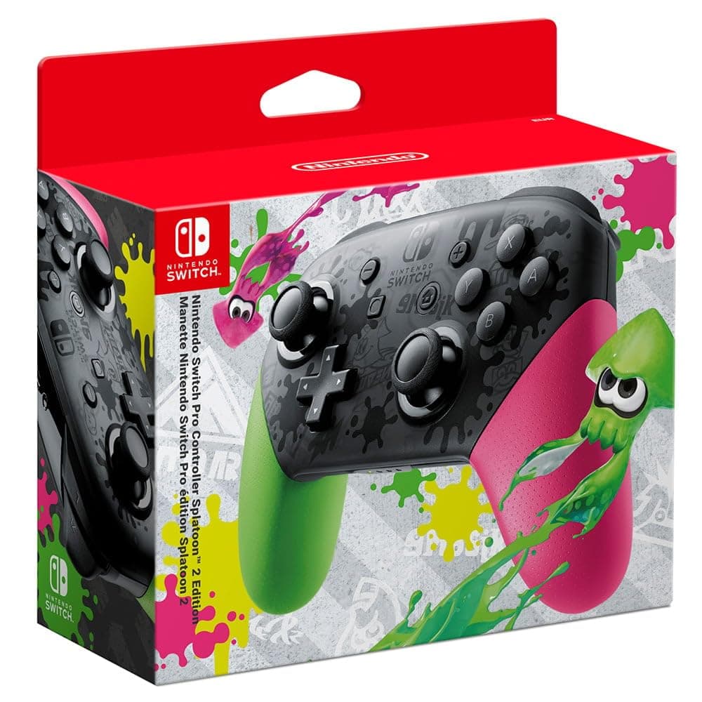 Nintendo Switch Pro Controller - Splatoon 2 (US) (Nintendo Switch)