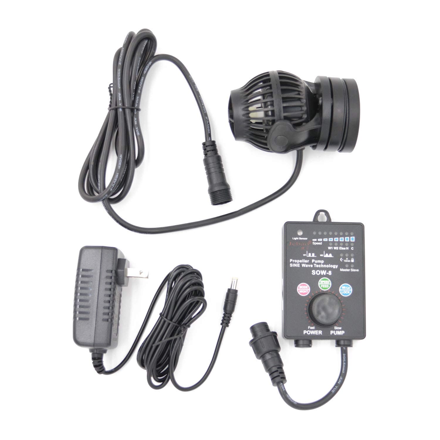 SOW Wave Maker Flow Pump with Controller for Marine Reef Aquarium (SOW-8)