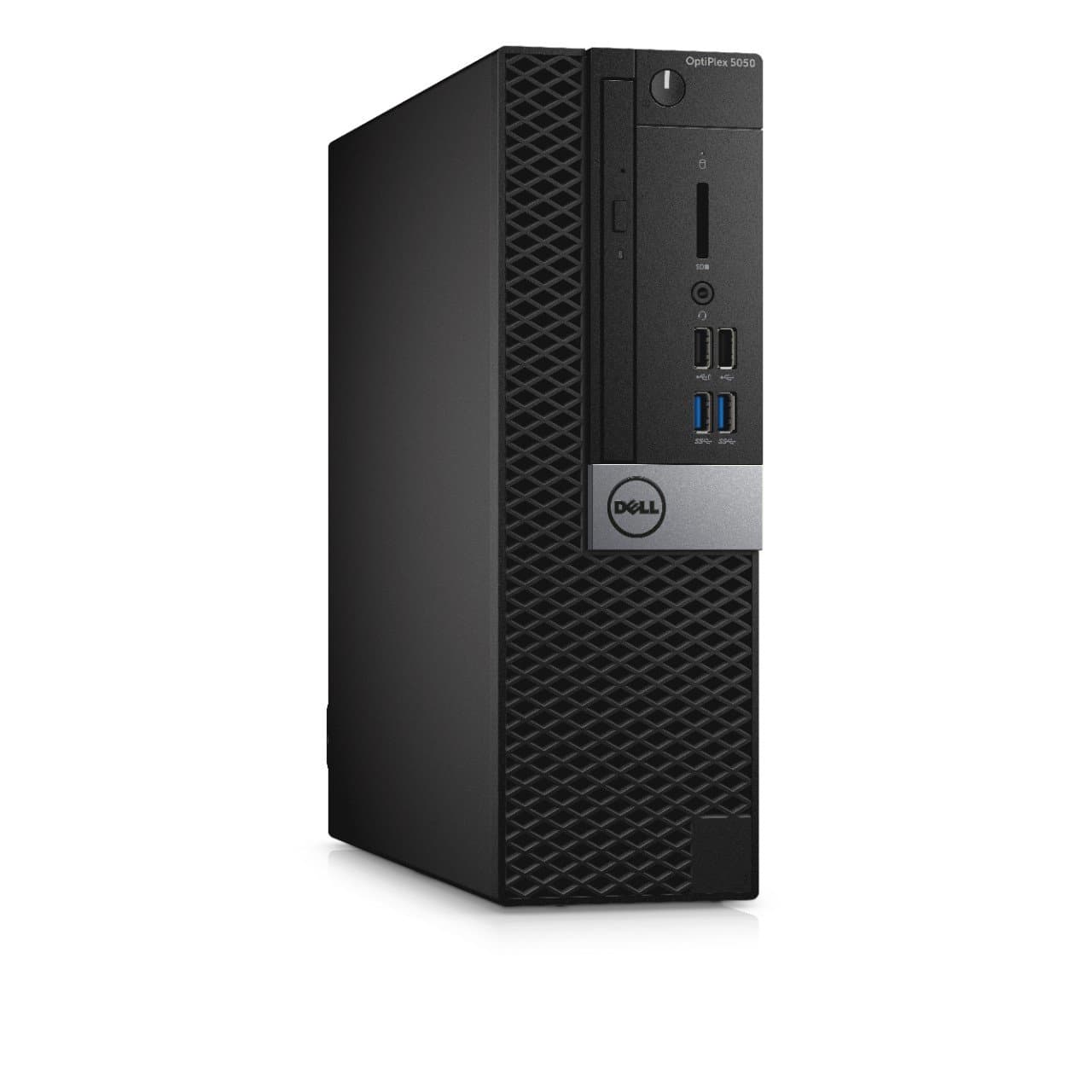 Dell KKD12 OptiPlex 5000 5050 Desktop Computer - Intel Core i5 (7th Gen) i5-7500 3.40 GHz - 8 GB DDR4 SDRAM - 256 GB SSD - Windows 10 Pro 64-bit