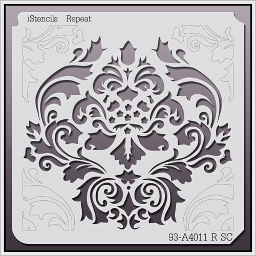 Repeat Wall Stencil 93-A4011 R 8 X 8”