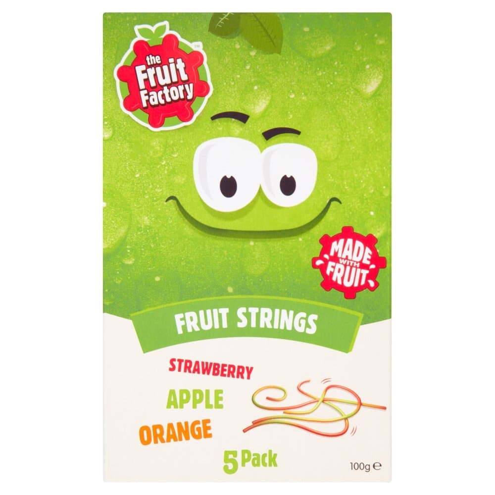 The Fruit Factory Fruit Strings, 5 x 20 g