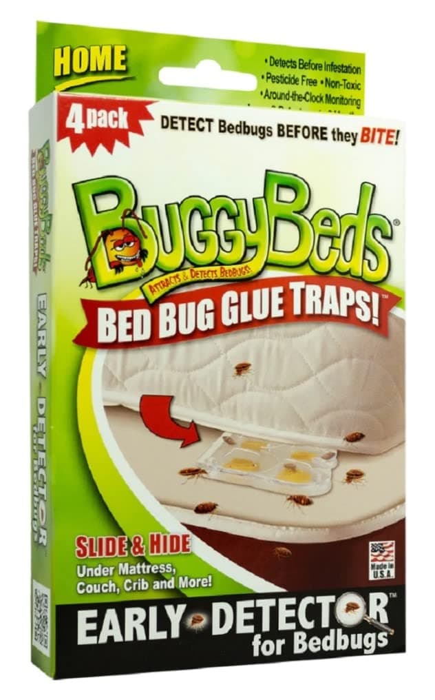Bed Bug Glue Traps, 4 counts