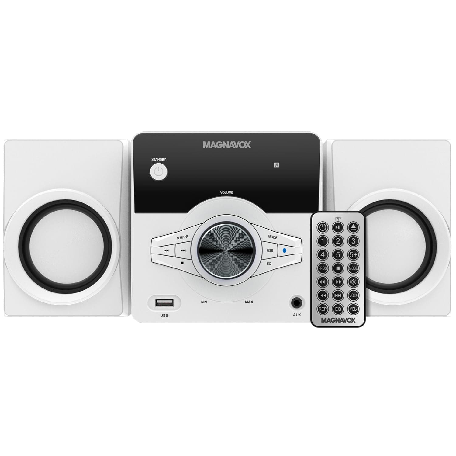 3pcs Top Loading CD Shelf System w/ Digital FM Radio, Bluetooth & Remote Control