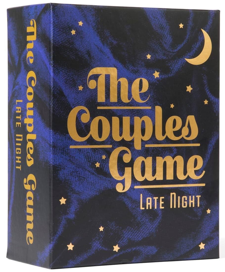 The Couples Game Late Night [Fun Adult Card Game for Date Nights | Romantic Couples Gift for Him or Her | 150 Questions for 2 Players | Perfect For Anniversary, Engagement, Valentine's Gift]
