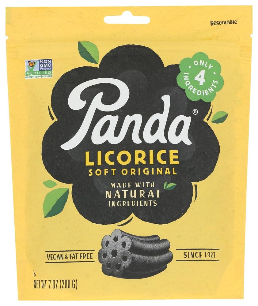 Panda Licorice, Soft Licorice, 7 oz (200 g) - 2 PACK