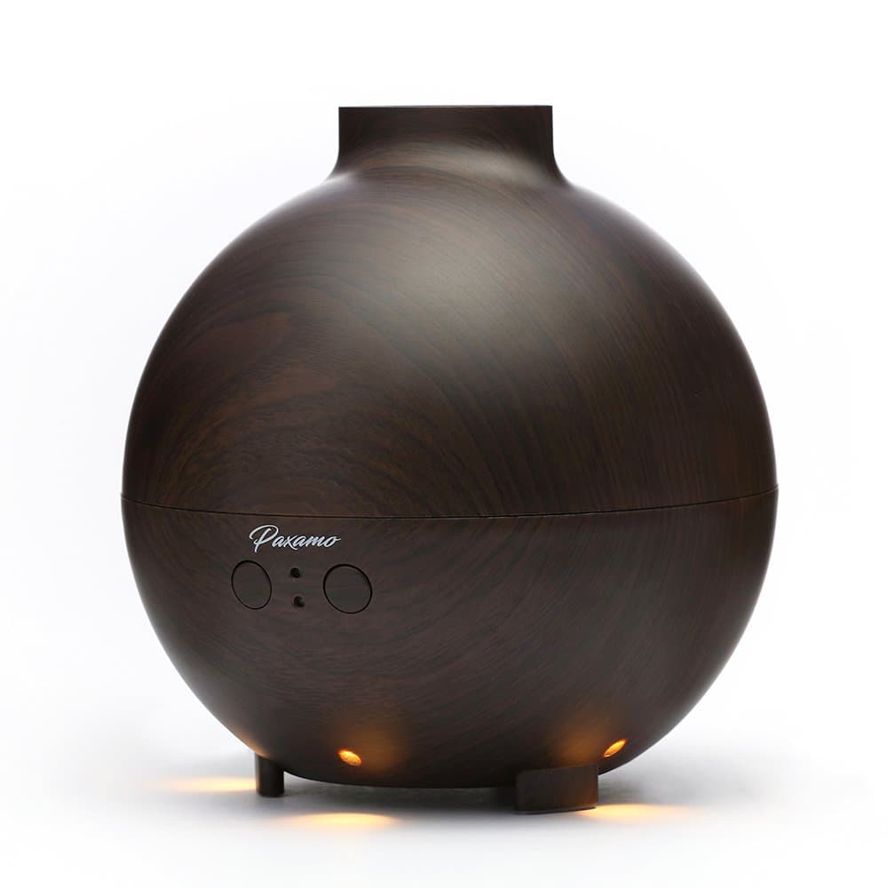 600ml Ultrasonic Oil Diffuser, High Capacity Globe Diffuser, Premium Therapy Air Freshener, Working Overnight for Large Room