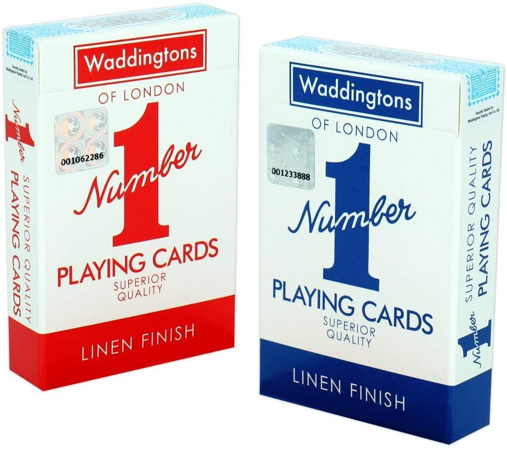 Waddingtons No.1 Playing Cards 12 Count(Pack of 2)