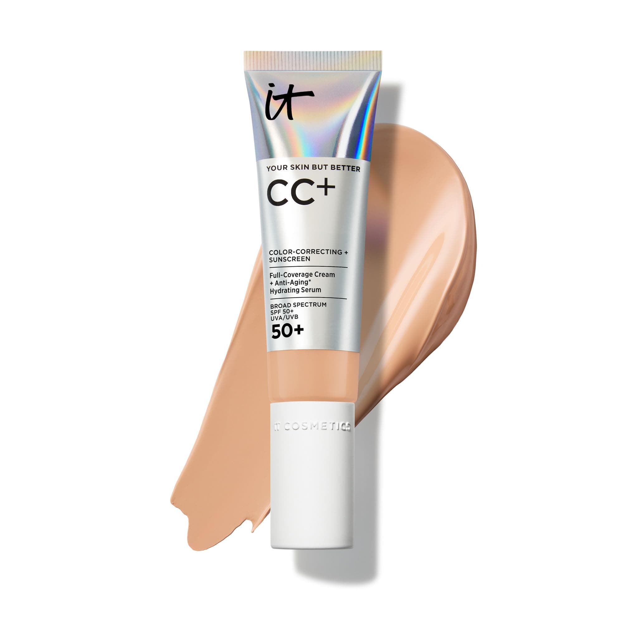 Cc+ Cream Spf 50 (Neutral Medium) Full Coverage, 1.08 Ounces