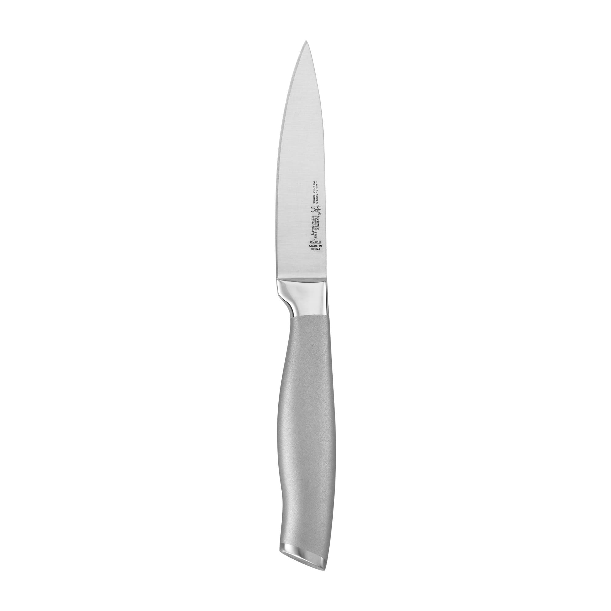 Modernist 4-inch Paring Knife, Razor-Sharp German Engineered Informed by 100+ Years of Mastery, Gray