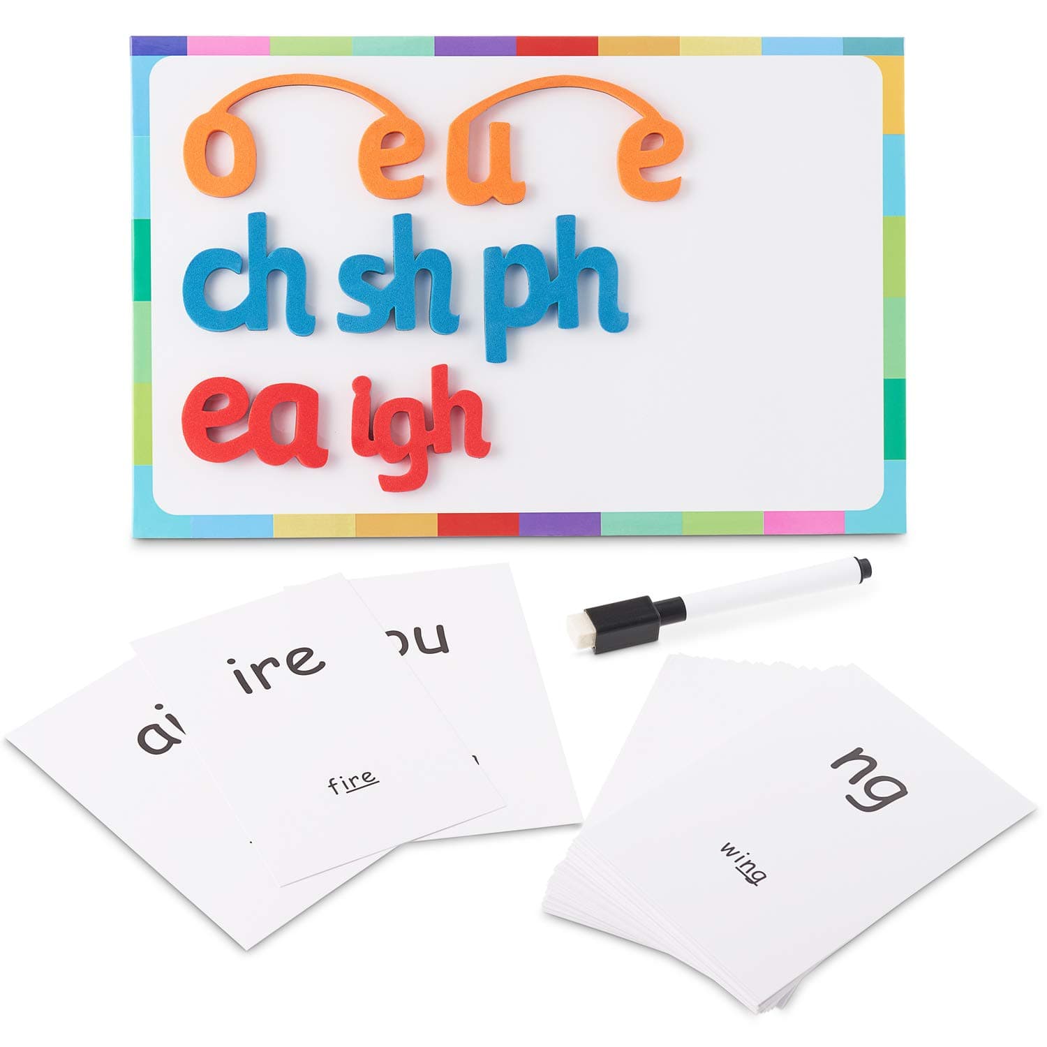 UK Designed Colour Coded Phonics Magnetic Letters Set