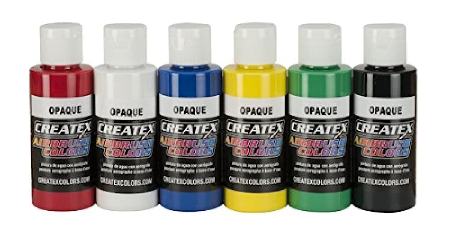 Createx AIRBRUSH KIT/6 OPAQUE