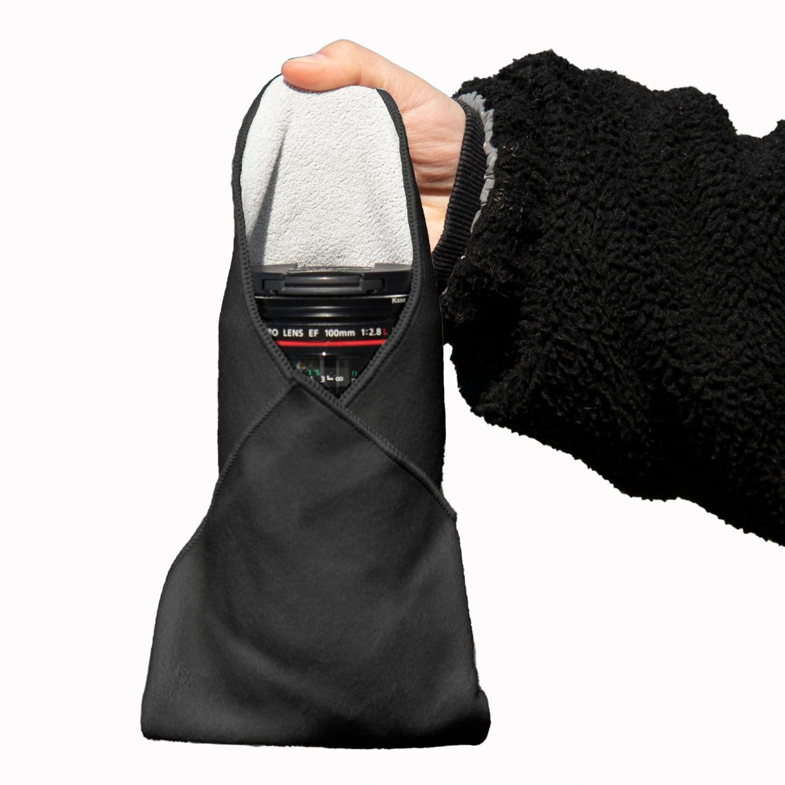 NALACAL Camera Protective Wrap, Lens protector, Magic Self-Adhesive Cloth for DSLR/Camera Lens/Phone/Accessories, 17.7''*17.7