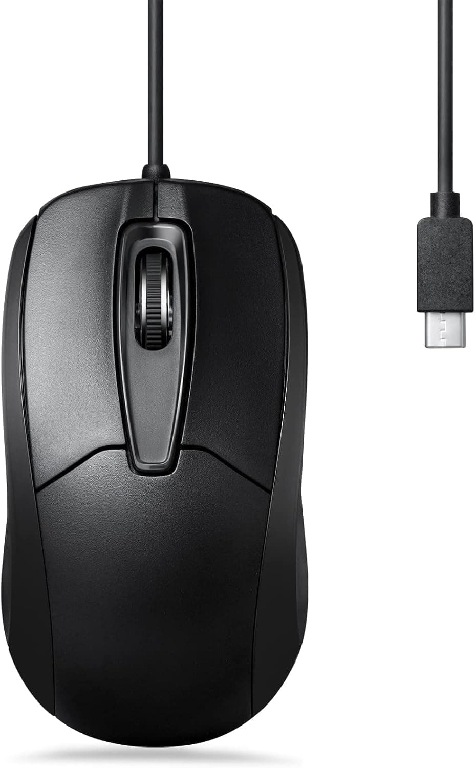 Perix PERIMICE-209U Basic Wired Mouse USB 1000DPI Optical Sensor 3 Button Black