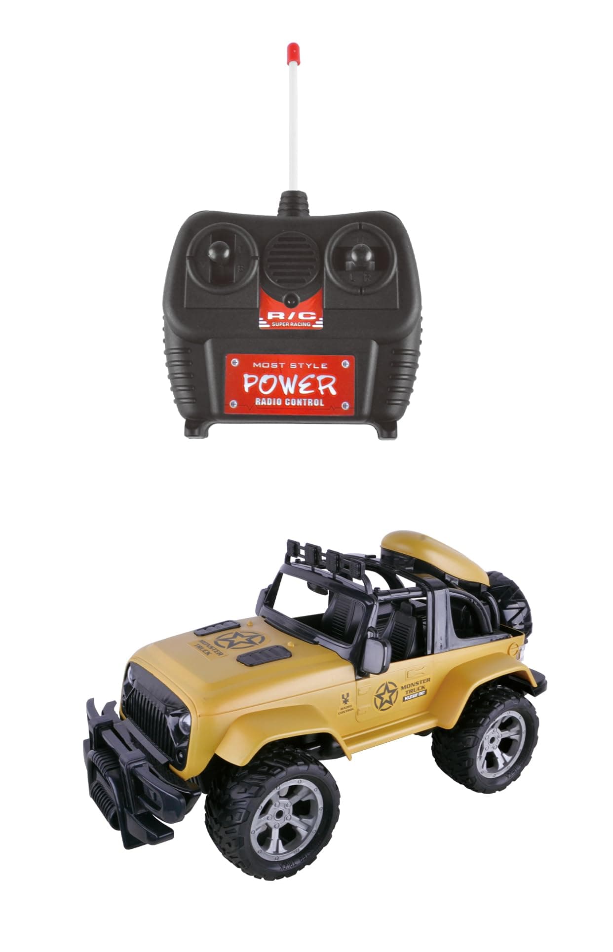 PJ Power Joy Remote Control King Cruiser With Light