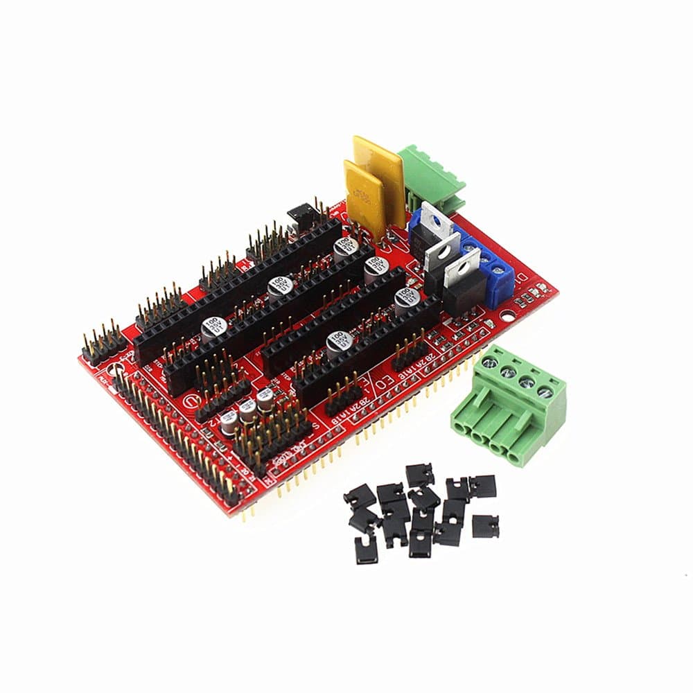 HESAI RAMPS 1.4 Controller Control Panel for Reprap Mendel Prusa 3D Printer Support Arduino Mega 2560 Devlepment Board