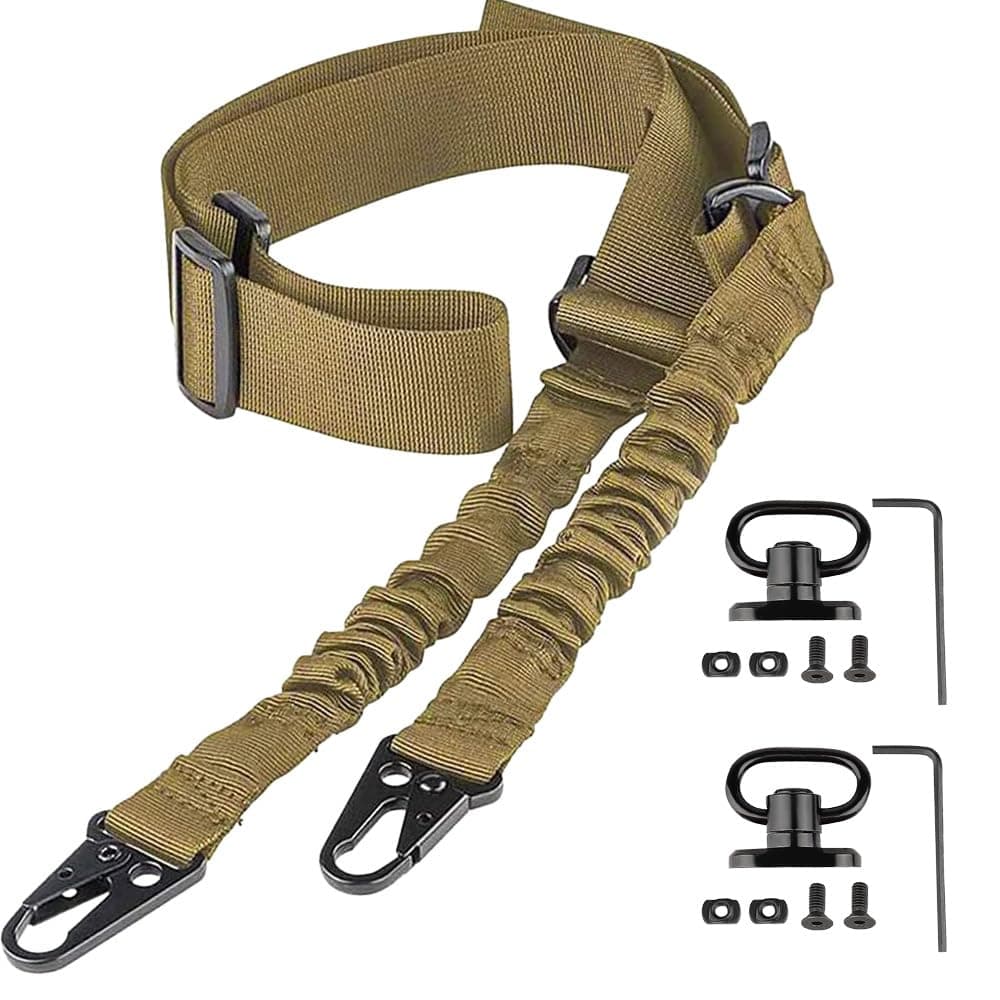 Two Point Sling with QD Sling Design, Quick Adjust Feature, and QD Sling Swivel for Shotgun Sling Compatibility