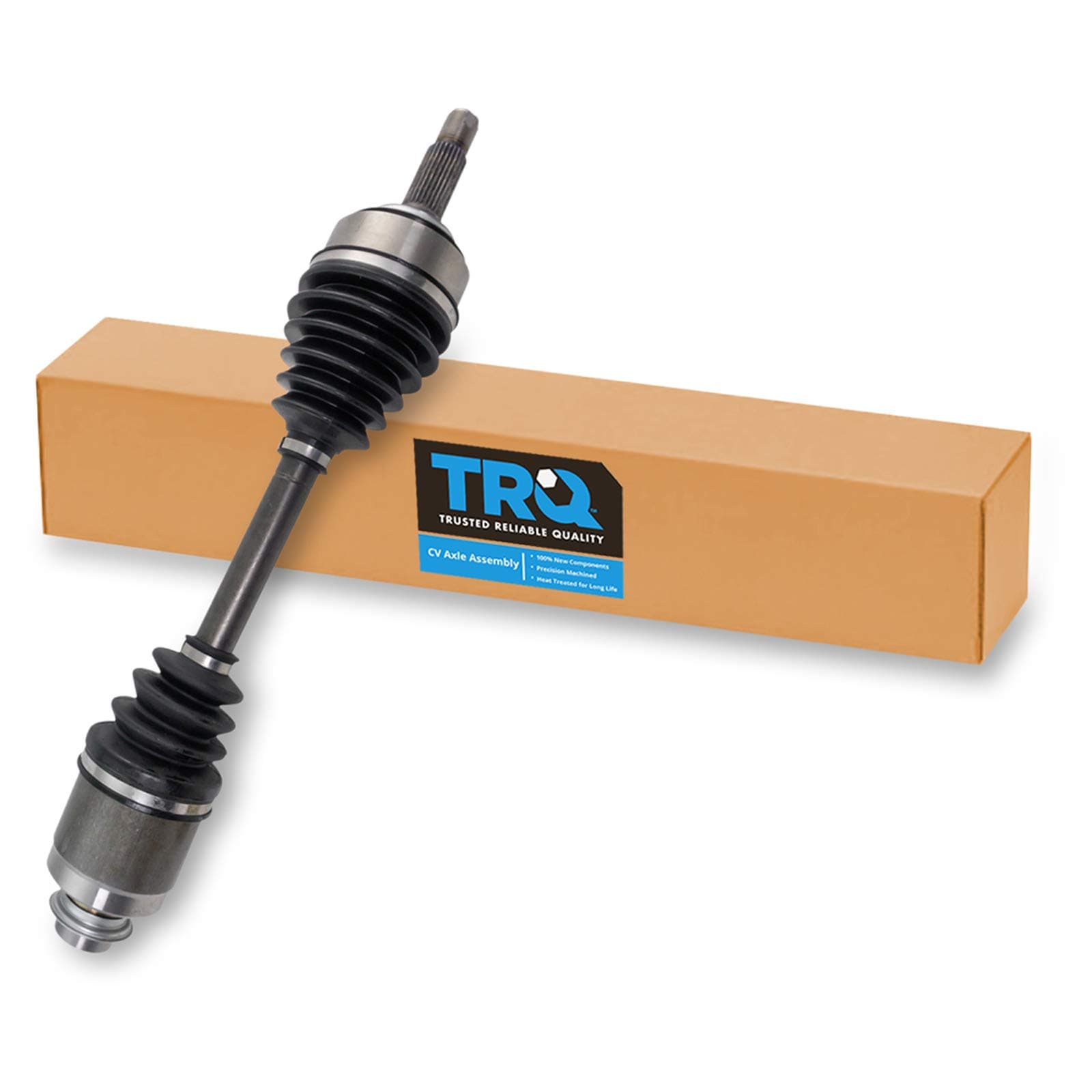 TRQ Front Passenger Side CV Axle Assembly Compatible with 2004-2008 Acura TSX 2.4L Automatic