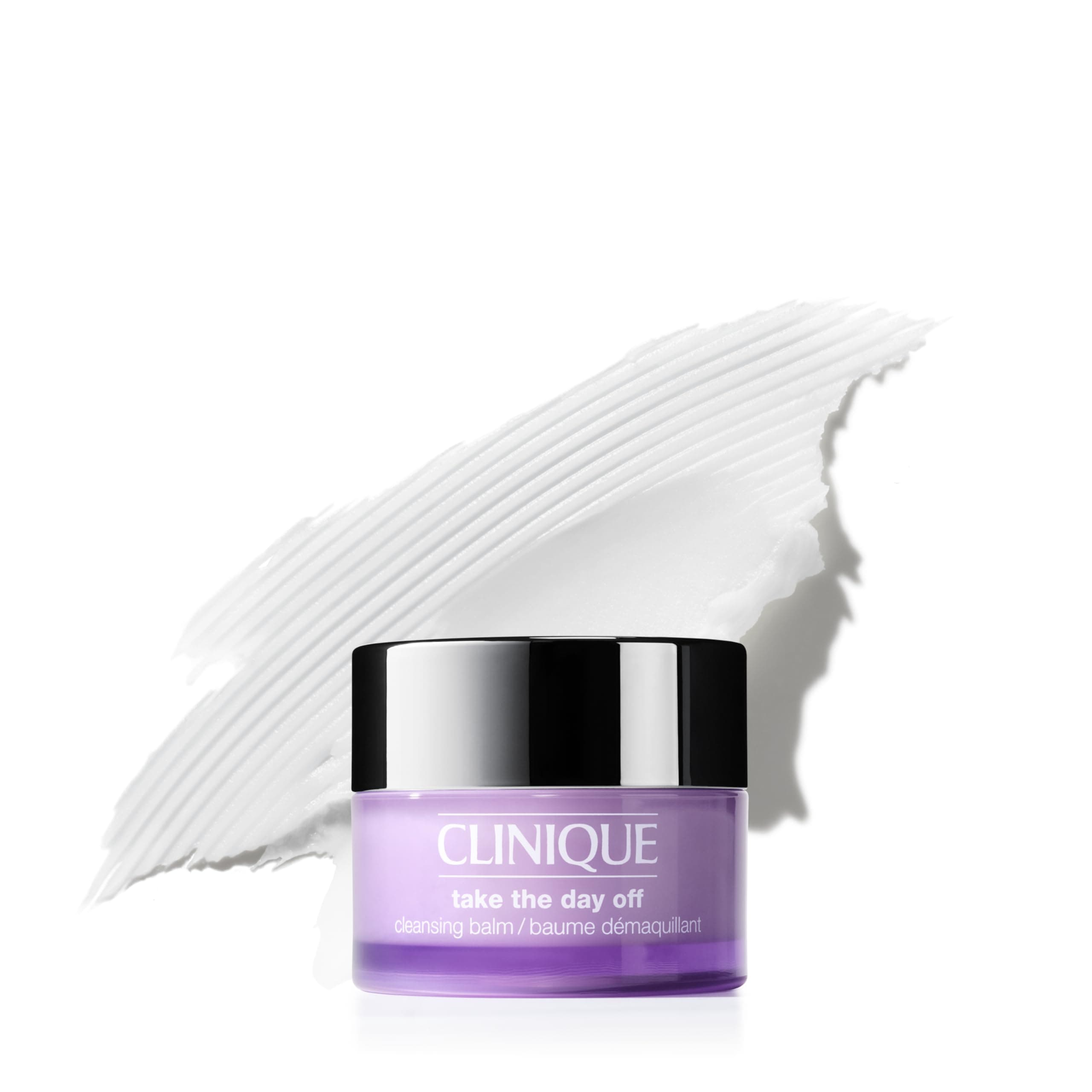 Clinique Take The Day Off Cleansing Balm Makeup Remover | Dissolves Face + Eye Makeup and Sunscreen | For All Skin Types