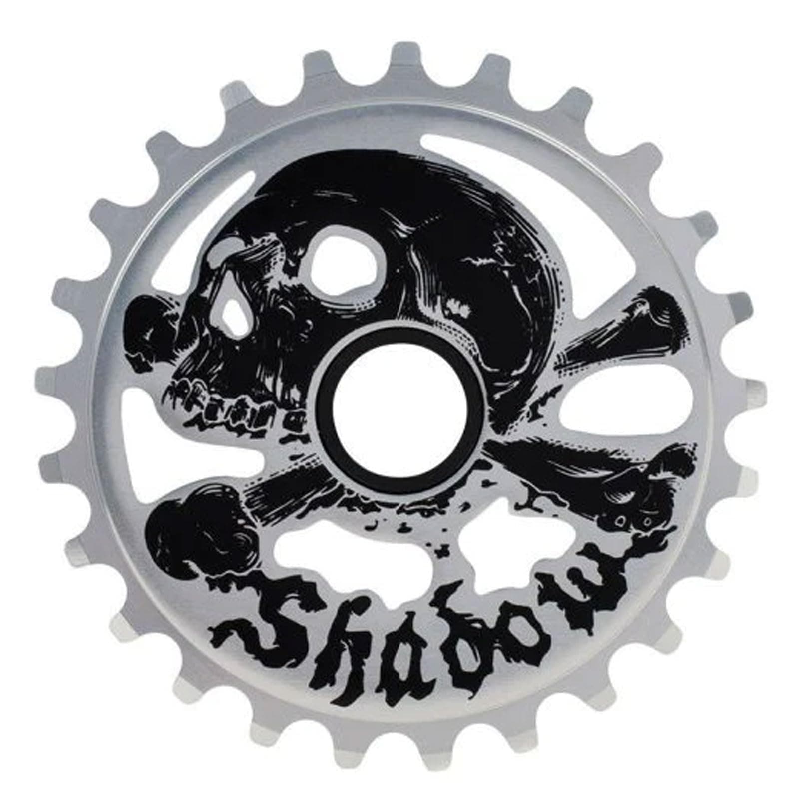 THE SHADOW CONSPIRACY 25T Cranium Durable Graphics-Based Single Speed BMX Chainring Sprocket, Color Options