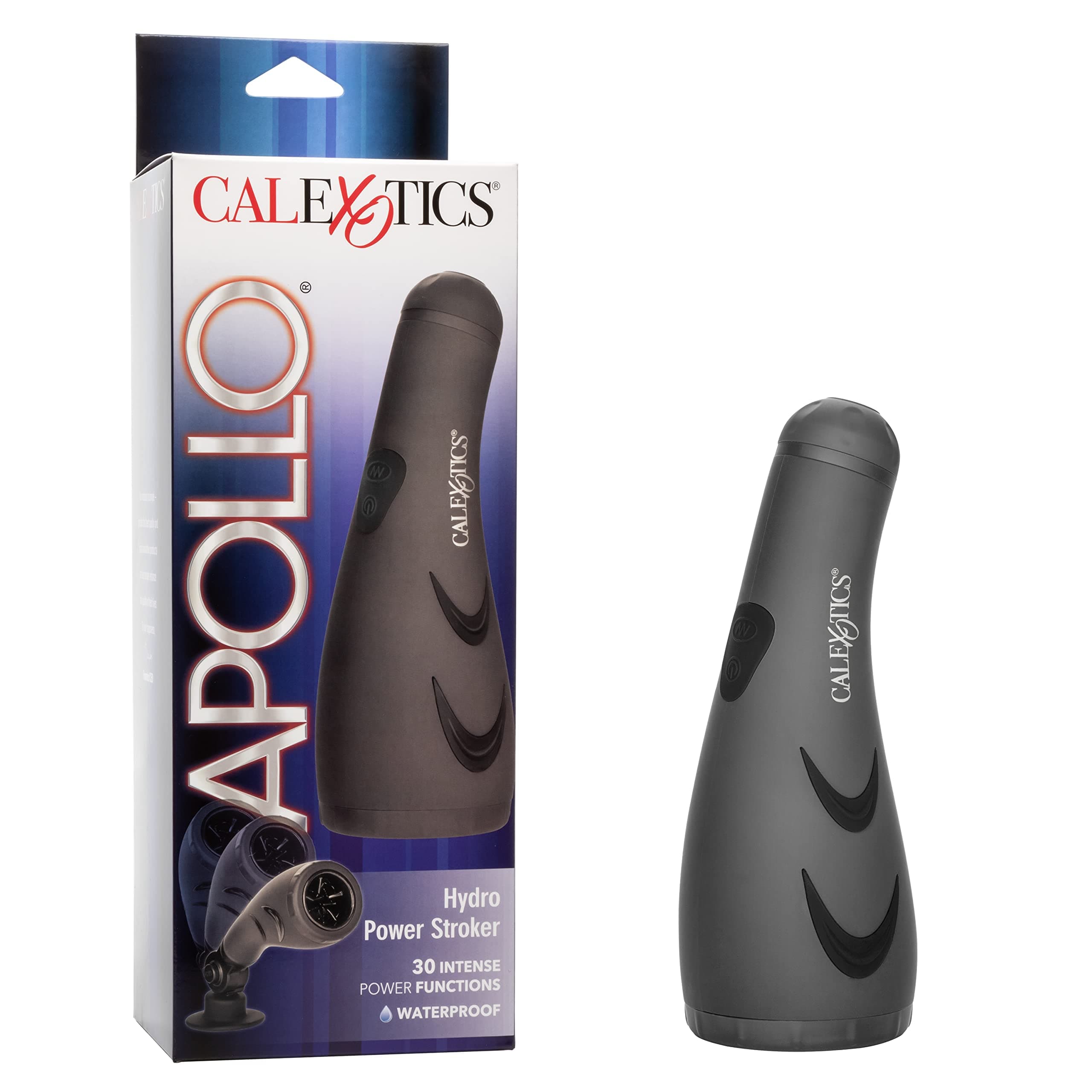 CalExotics Novelties Apollo Hydro Power Stroker, Gray