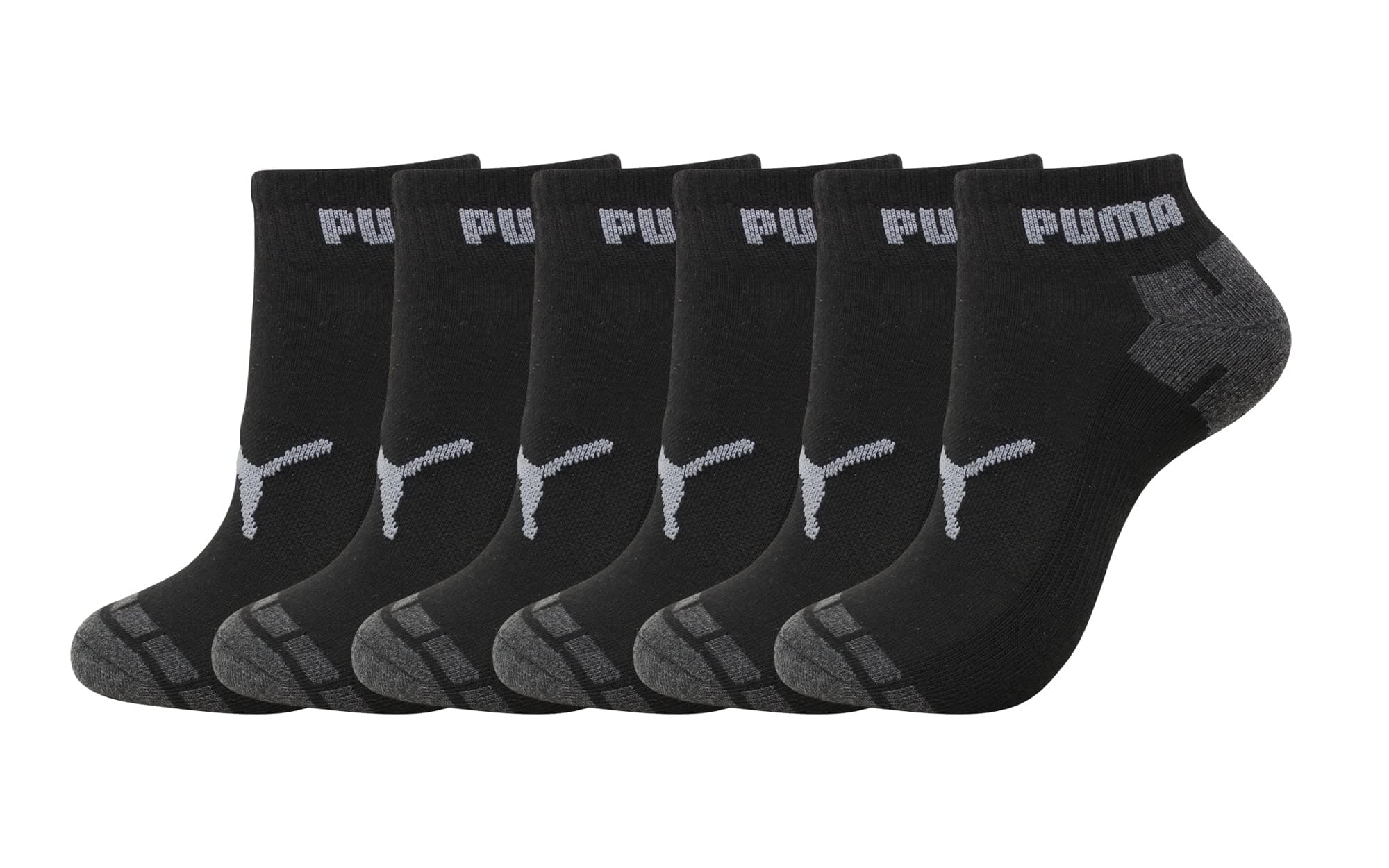 Men's 6 Pack Quarter Crew Socks