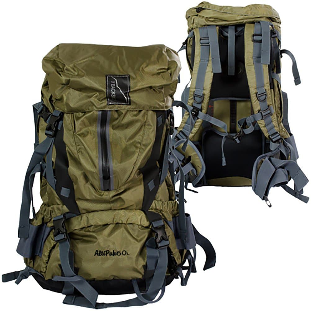 Backside Altipak 70L Backpack, Green