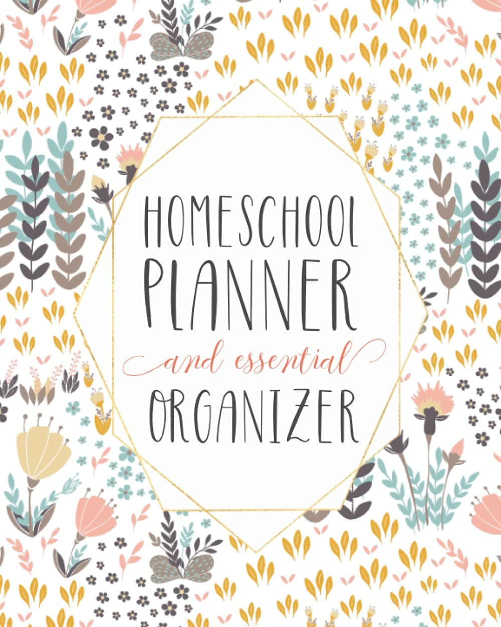 Mega Homeschool Planner and Organizer Soft Flora: Fully Customizable Planner, Organizer, and Record Keeper for Homeschool Families big or Small - ... and journal your best memories for the year.
