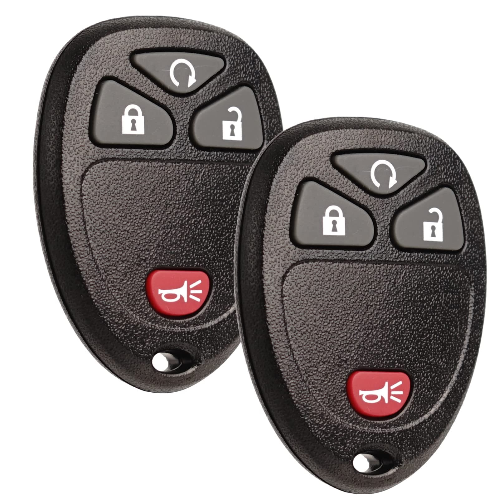 Keyless Entry Remote Control Key Fob Replacement Fits Chevy Silverado Avalanche Equinox Express Traverse GMC Yukon Sierra 1500 2500 3500 HD Acadia 2007 2008 2009 2010 2011 2012 2013 OUC60270